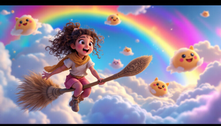 Mia und der fliegende Wolkentraum