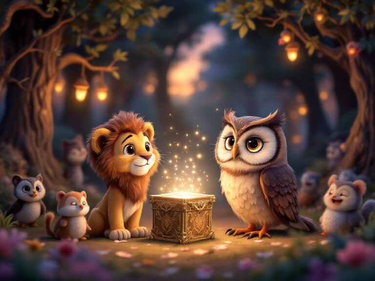 Leo, der kleine Löwe, und das verschwundene Lachen