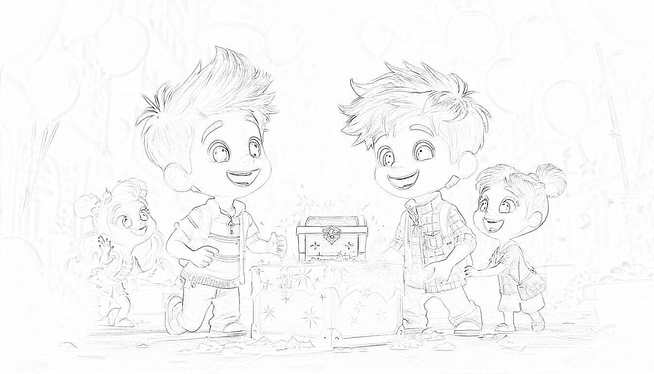 Max und die spannende Schatzsuche