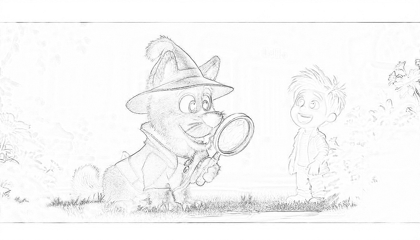 Der Detektivhund Bello löst das Rätsel des verschwundenen Knochens