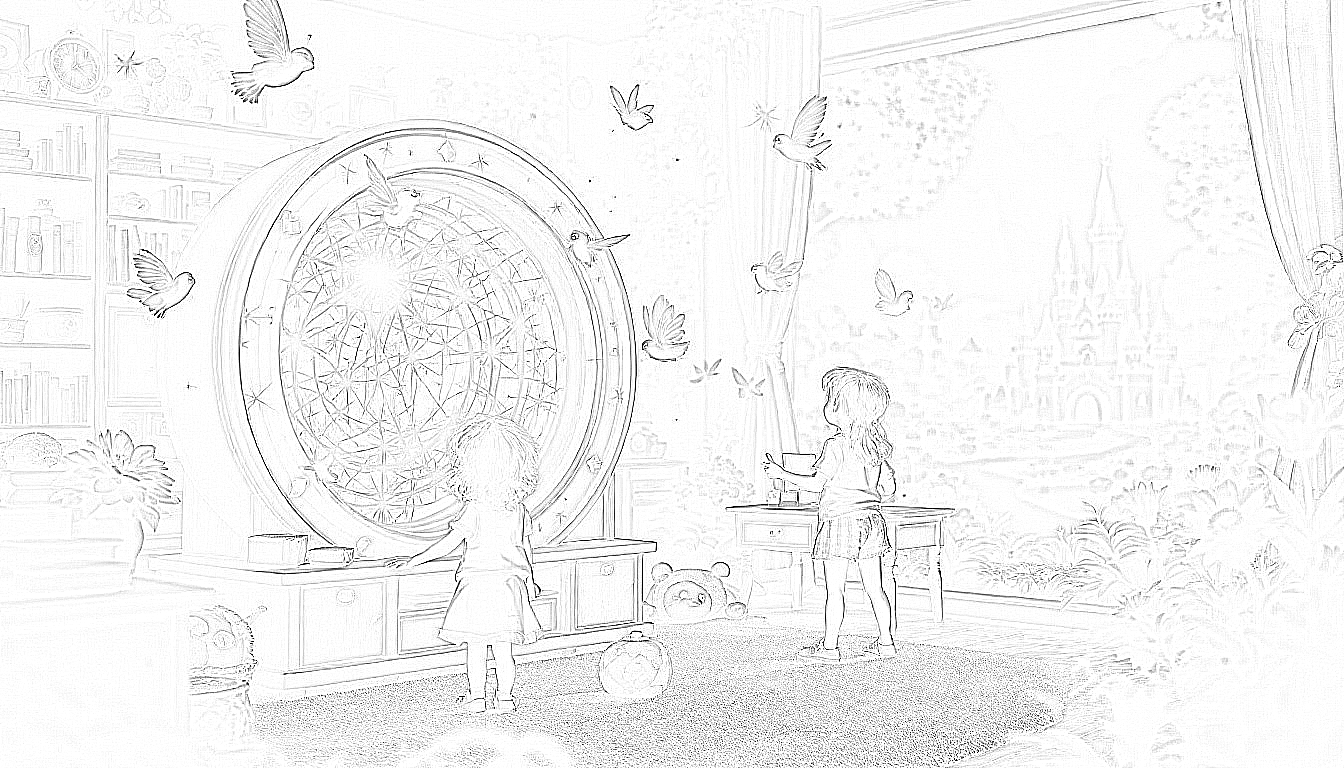 Das magische Portal in der Schule