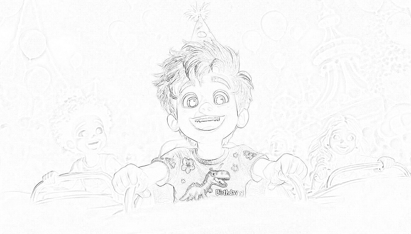 Paul feiert seinen Geburtstag im Abenteuerland