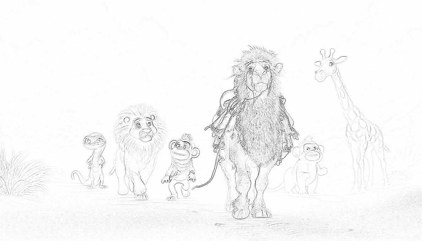 Das weise Dromedar Dario Dünenwanderer und die Karawane der Weisheit