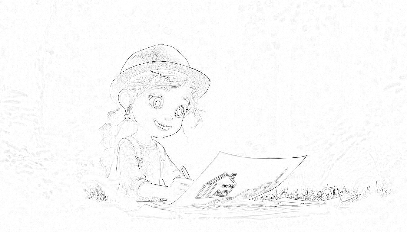 Anja Aufbau und das grüne Haus