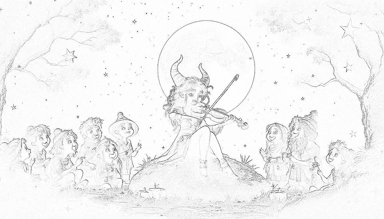 Luna Lichtbringer und die Melodie der Herzen