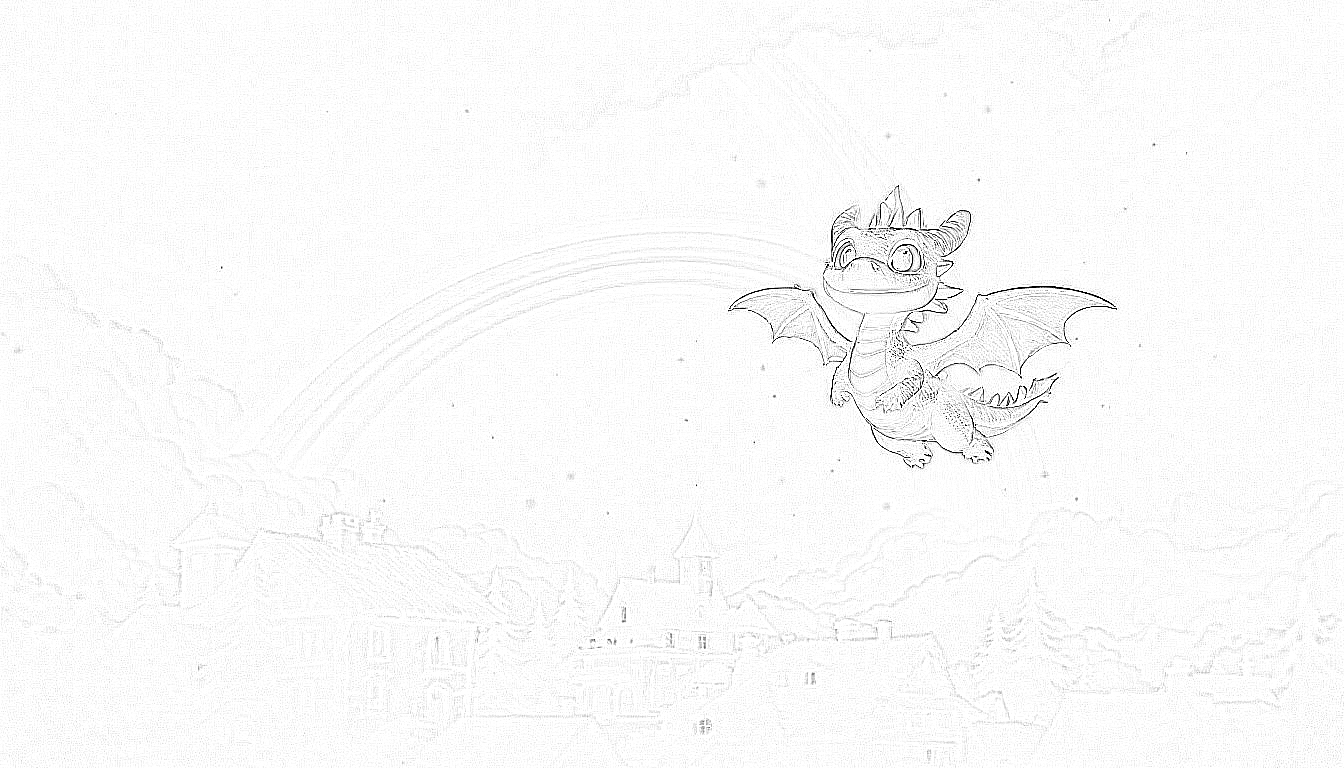 Lumo, der Regenbogendrache