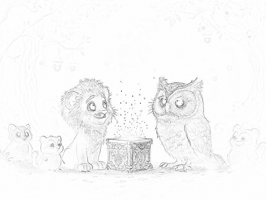 Leo, der kleine Löwe, und das verschwundene Lachen